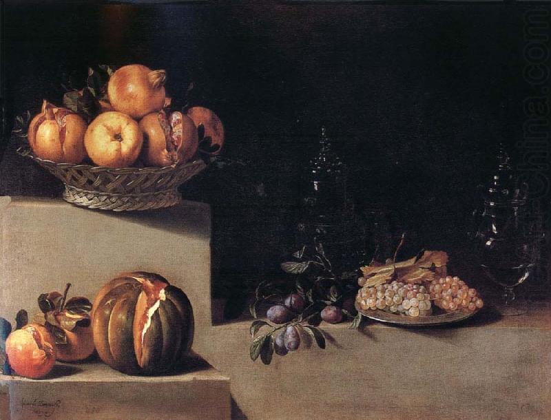 HAMEN, Juan van der Still life wtih Fruit and Glassware china oil painting image